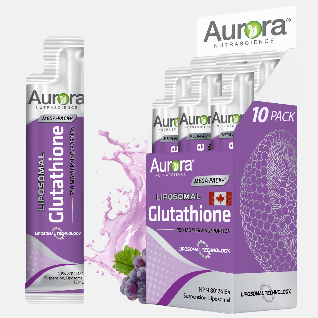 Glutathion liposomal 750 mg | Sachets liquides à usage unique
