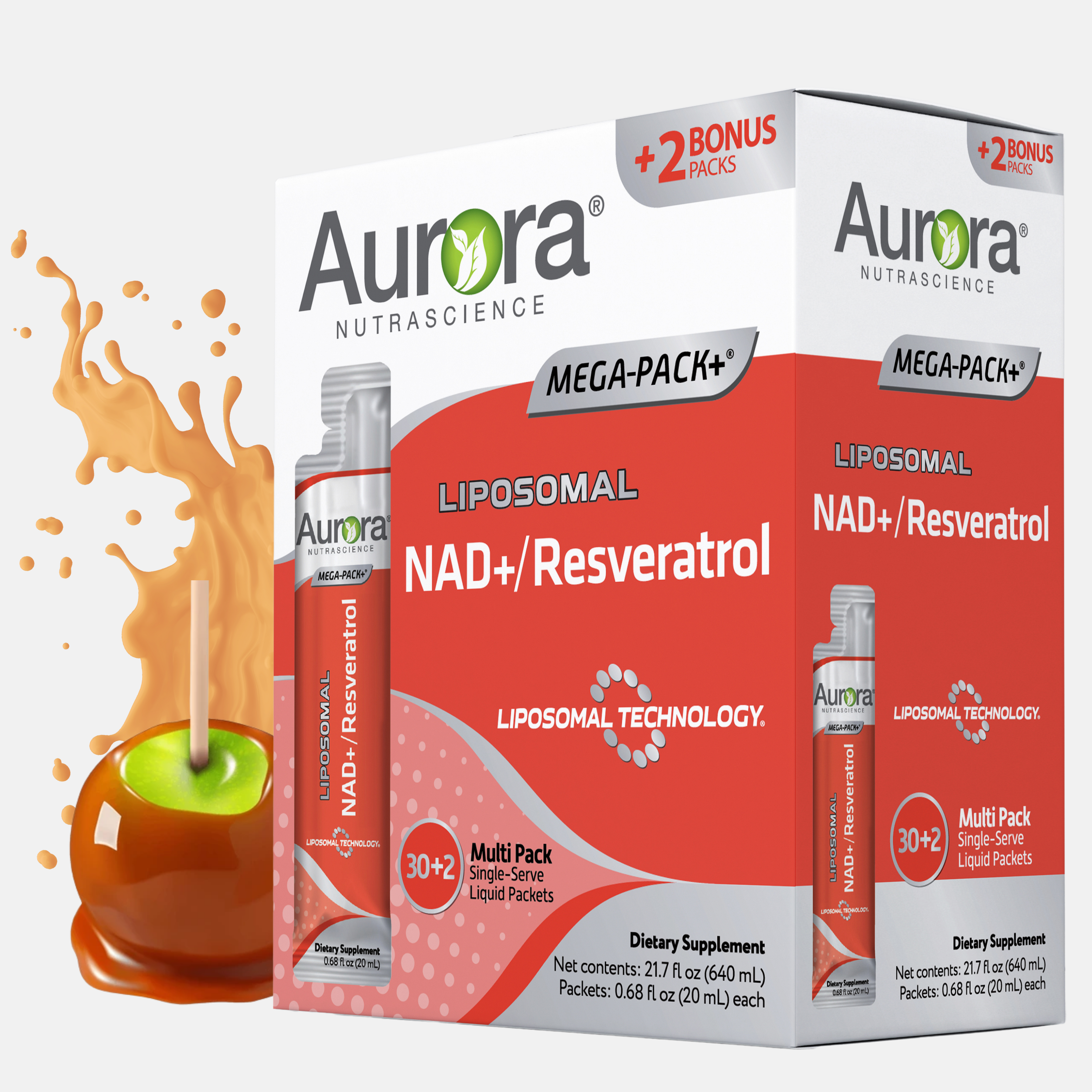 Liquid Liposomal NAD+/ Resveratrol Packets