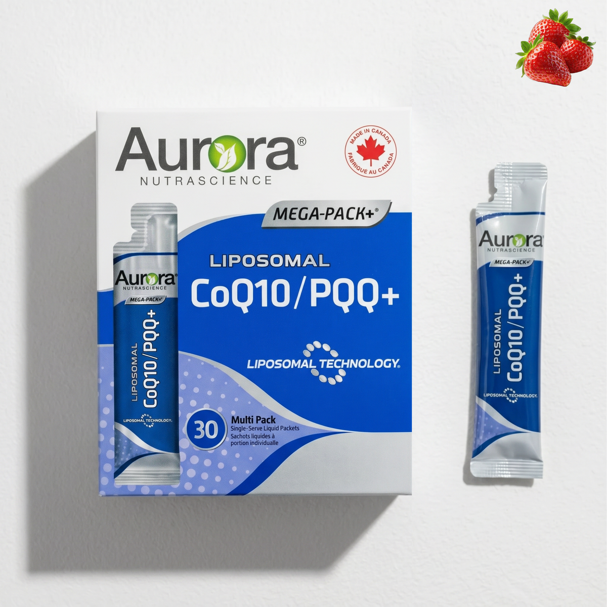 Liquid Liposomal CoQ10/PQQ+ Packets