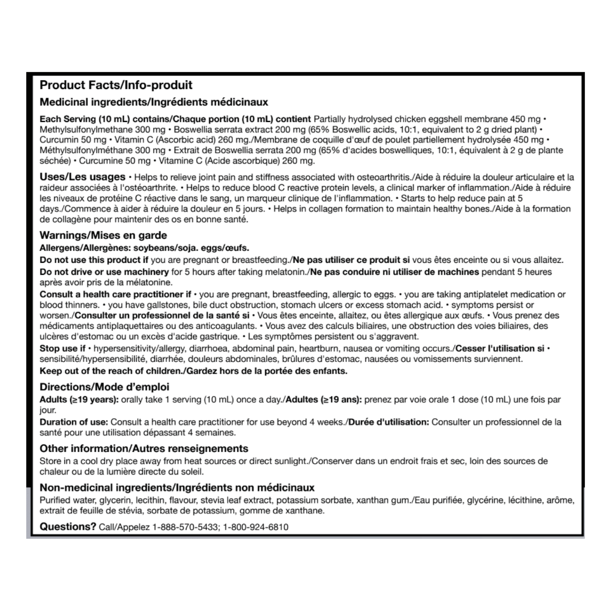 Liquid Liposomal Clinically Proven Joint Support Packets