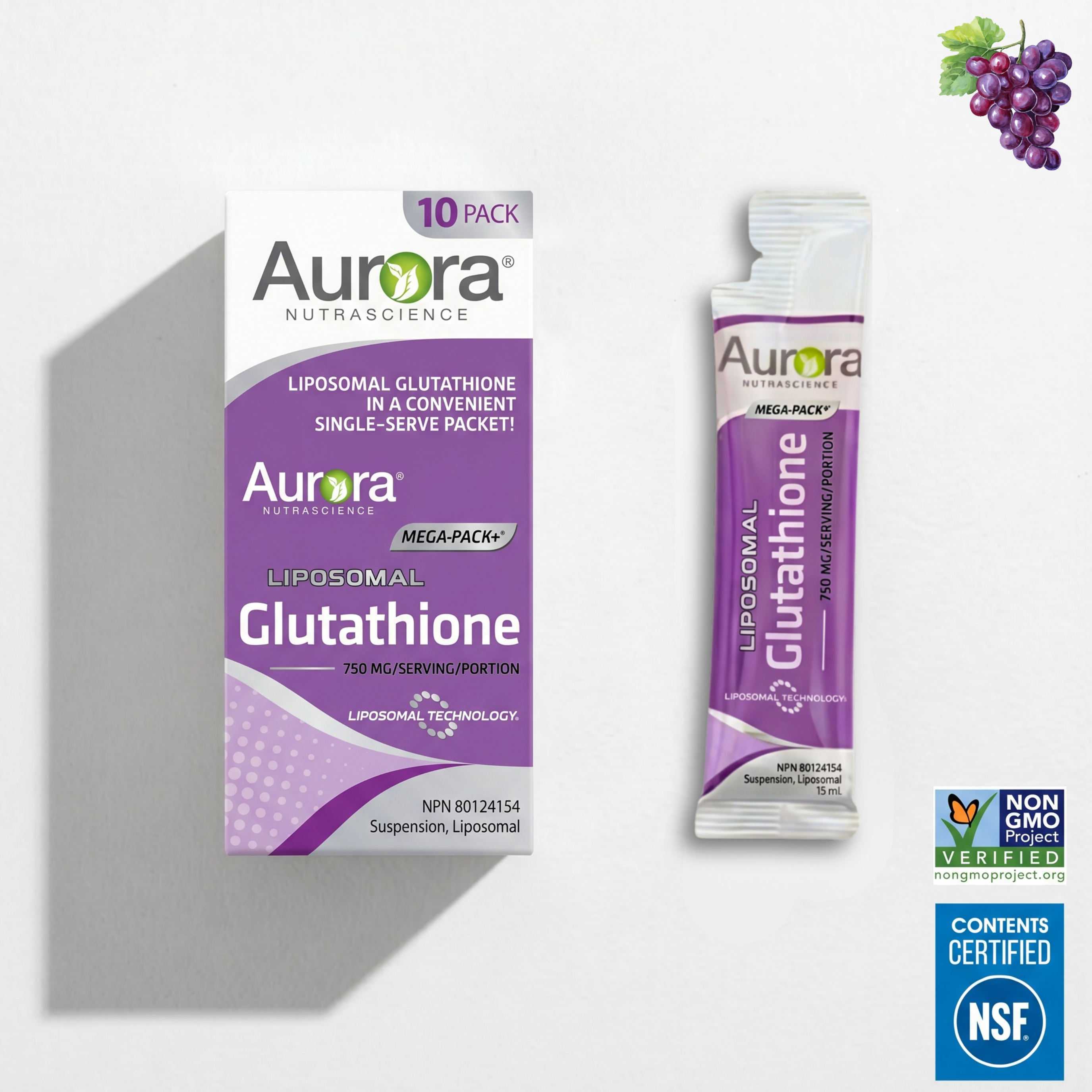Liquid Liposomal Glutathione 750mg Packets