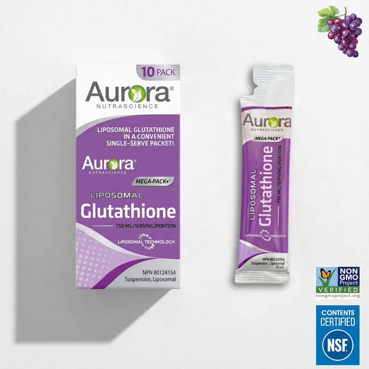 Liquid Liposomal Glutathione 750mg Packets