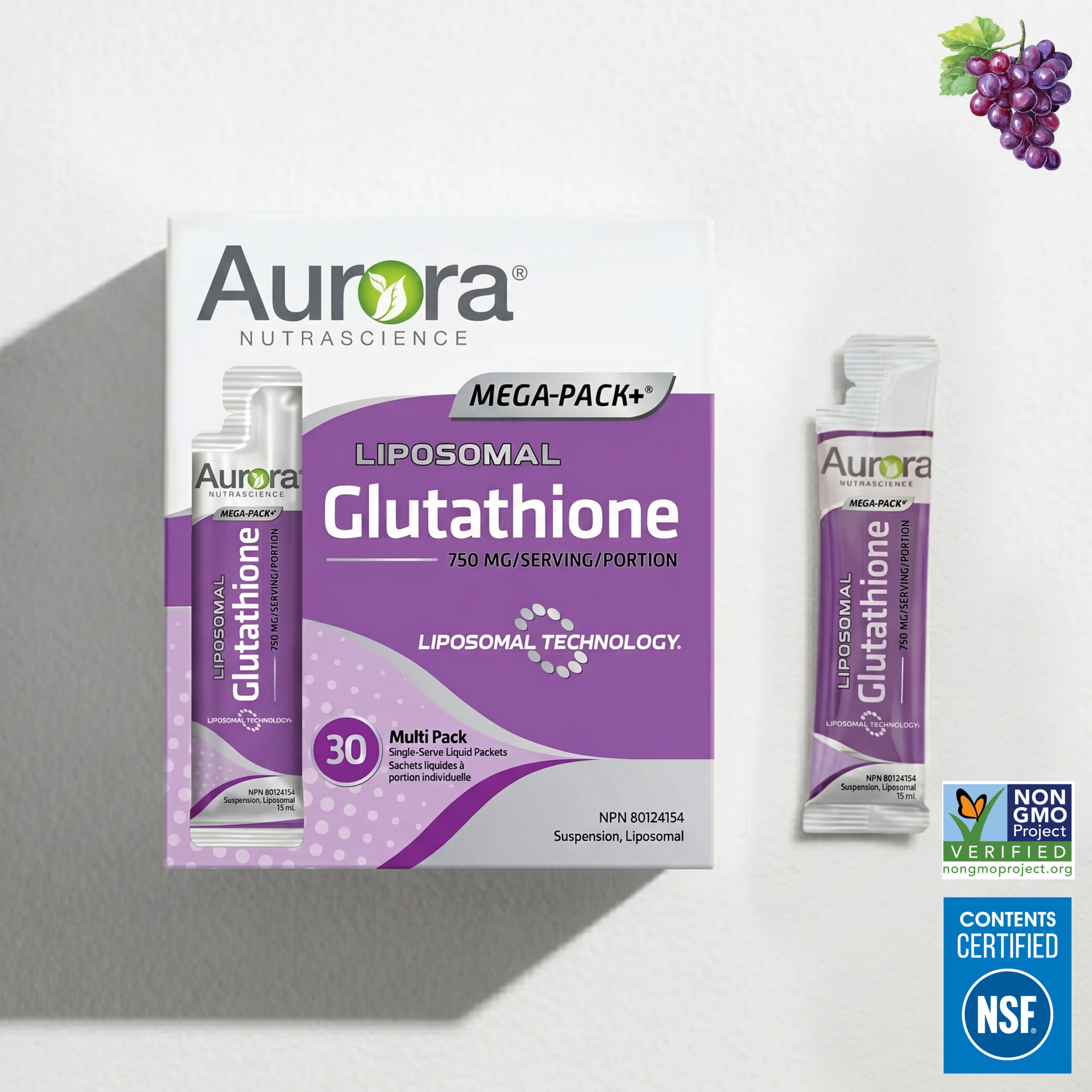 Liquid Liposomal Glutathione 750mg Packets – Odeza LifeScience
