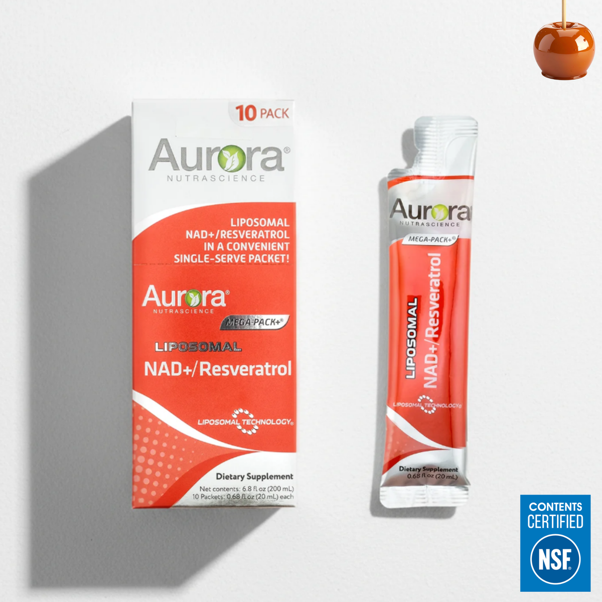 Liquid Liposomal NAD+/ Resveratrol Packets