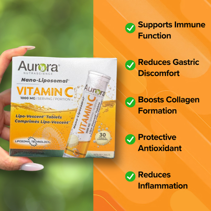 Liposomal Vitamin C 1000mg Effervescent Tablets