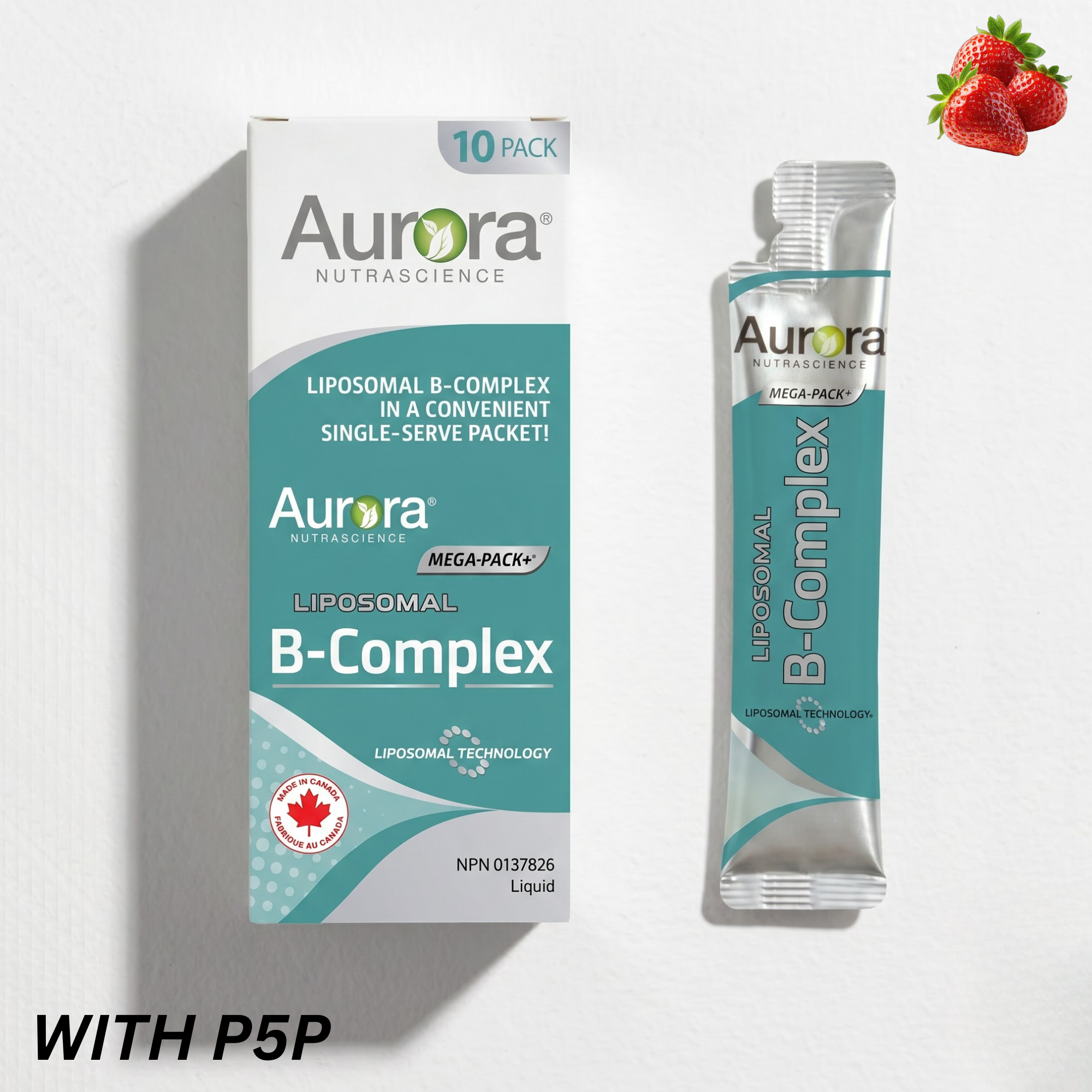Liposomal Vitamin B Complex with P5P Liquid Packets