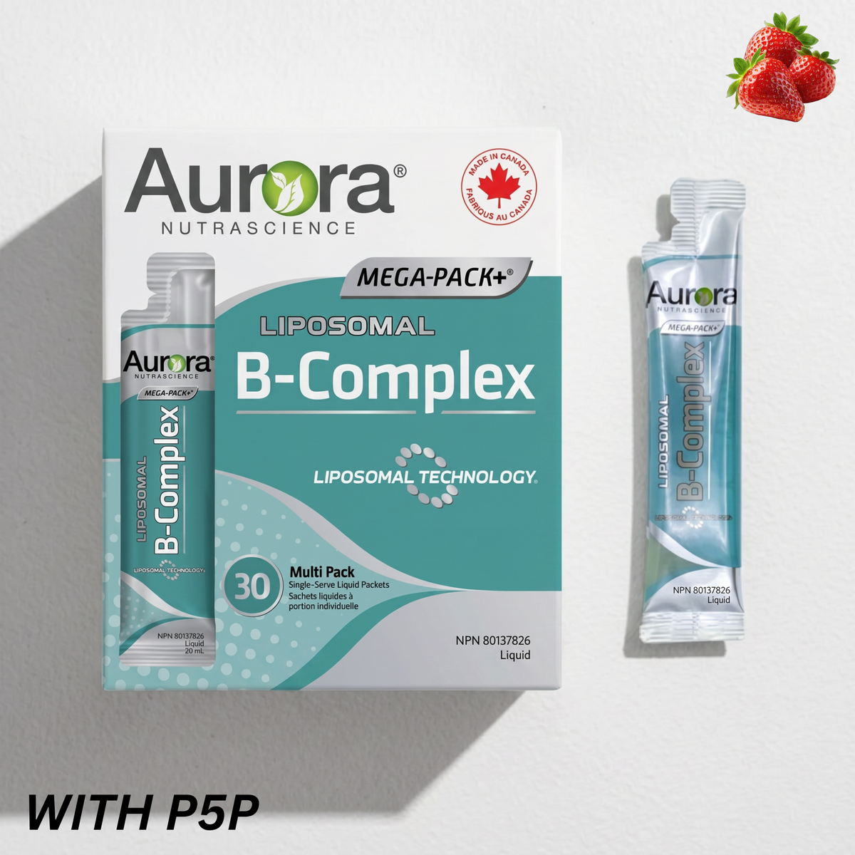 Liposomal Vitamin B Complex with P5P Liquid Packets