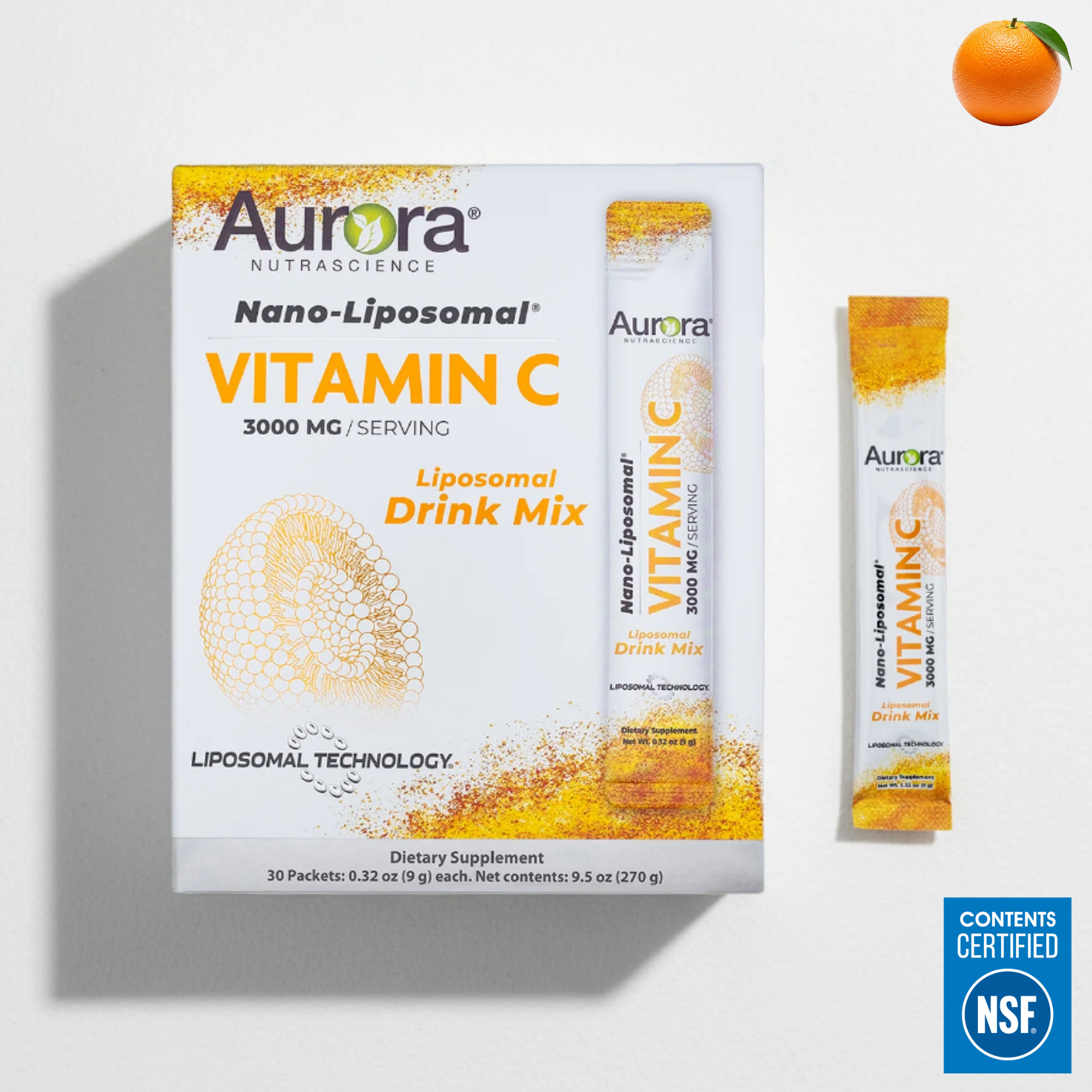 Dry Granule Liposomal Vitamin C 3000mg Packets
