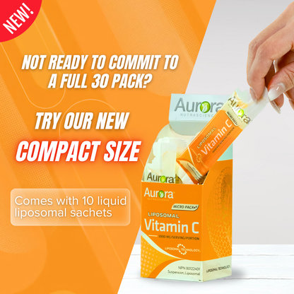 Vitamine C liposomale 1000 mg | Sachets liquides à usage unique