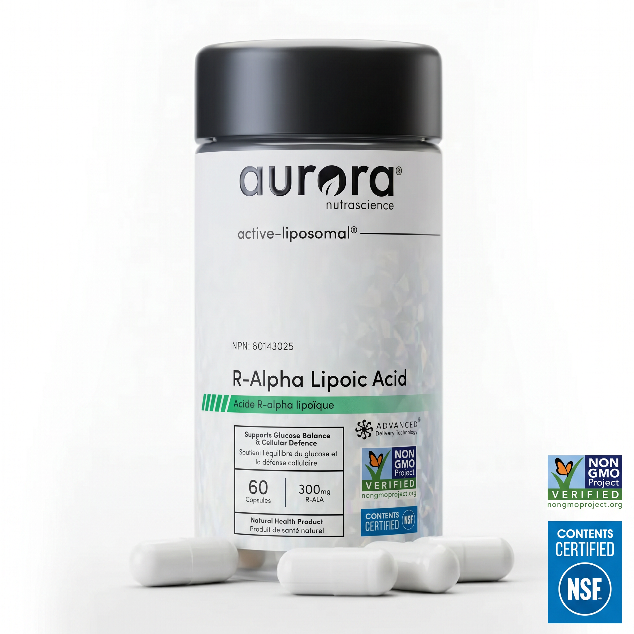 R- Alpha Lipoic Acid Liposomal Wellness Capsules