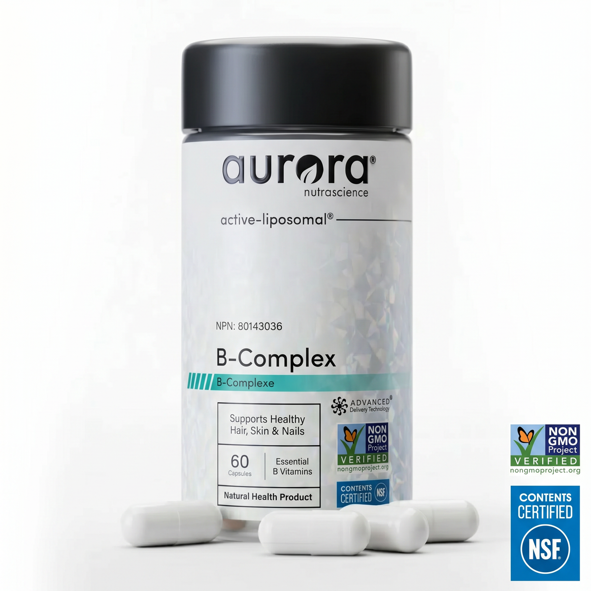 Vitamin B-Complex Liposomal Wellness Capsules