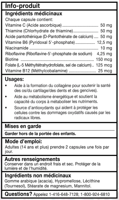 Vitamin B-Complex Liposomal Wellness Capsules