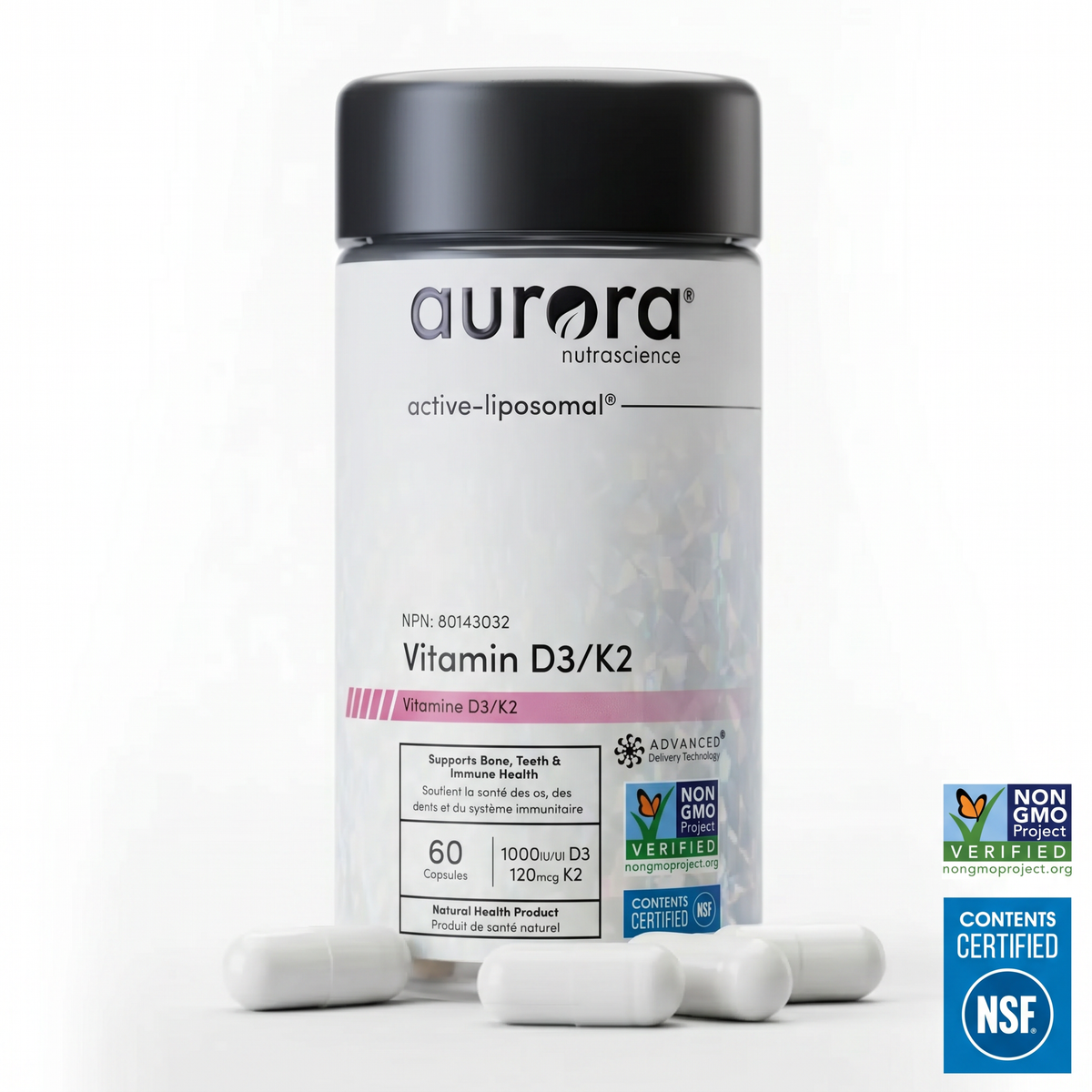 Vtamin D/K2 Liposomal Wellness Capsules