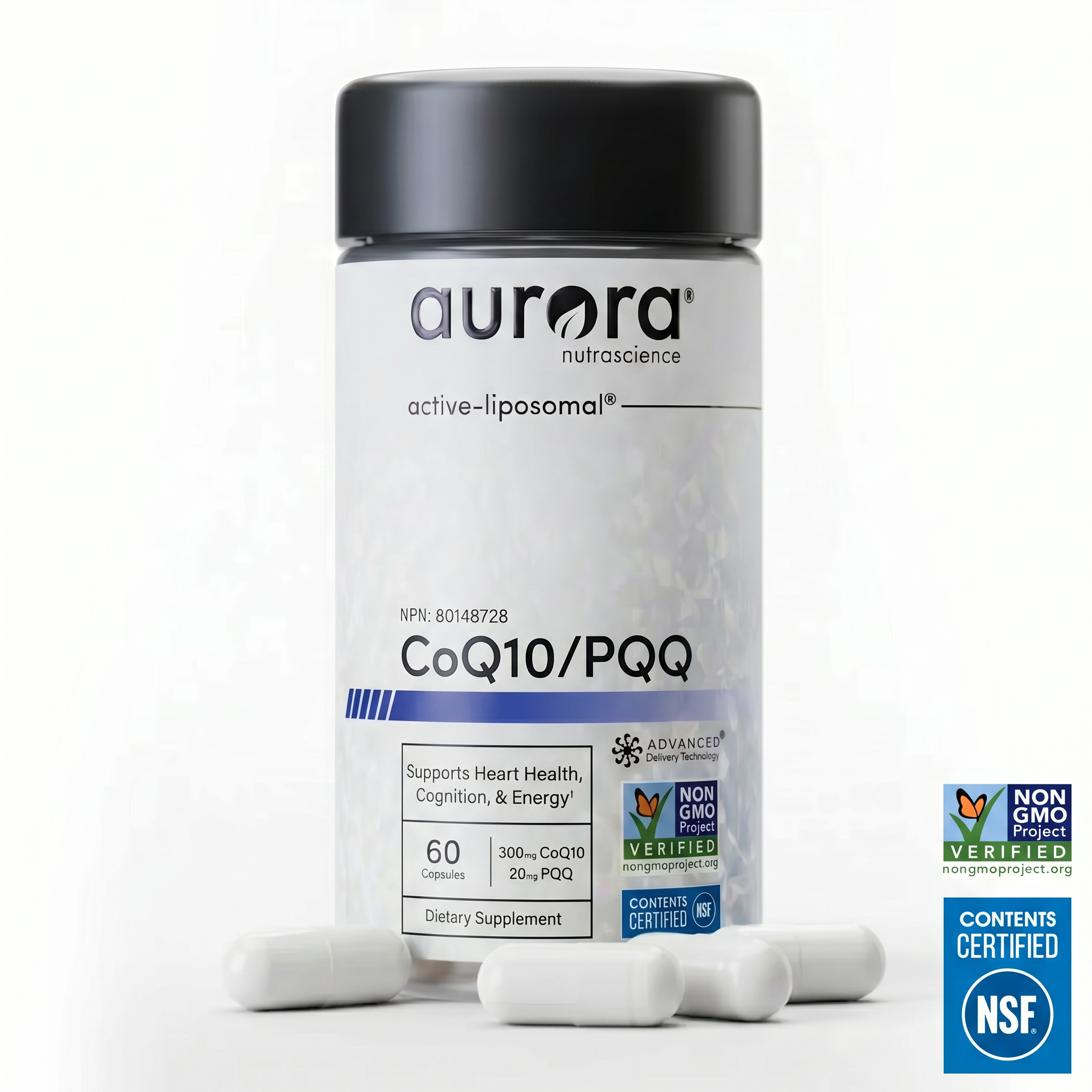 CoQ10/PQQ Liposomal Wellness Capsules