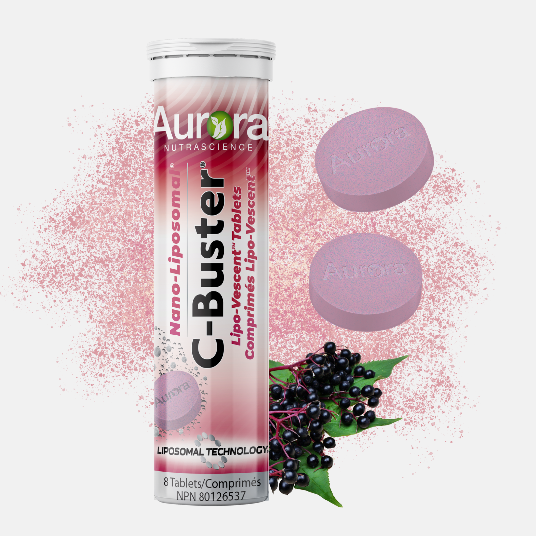 Liposomal C-Buster Cold & Flu Relief Effervescent Tablets