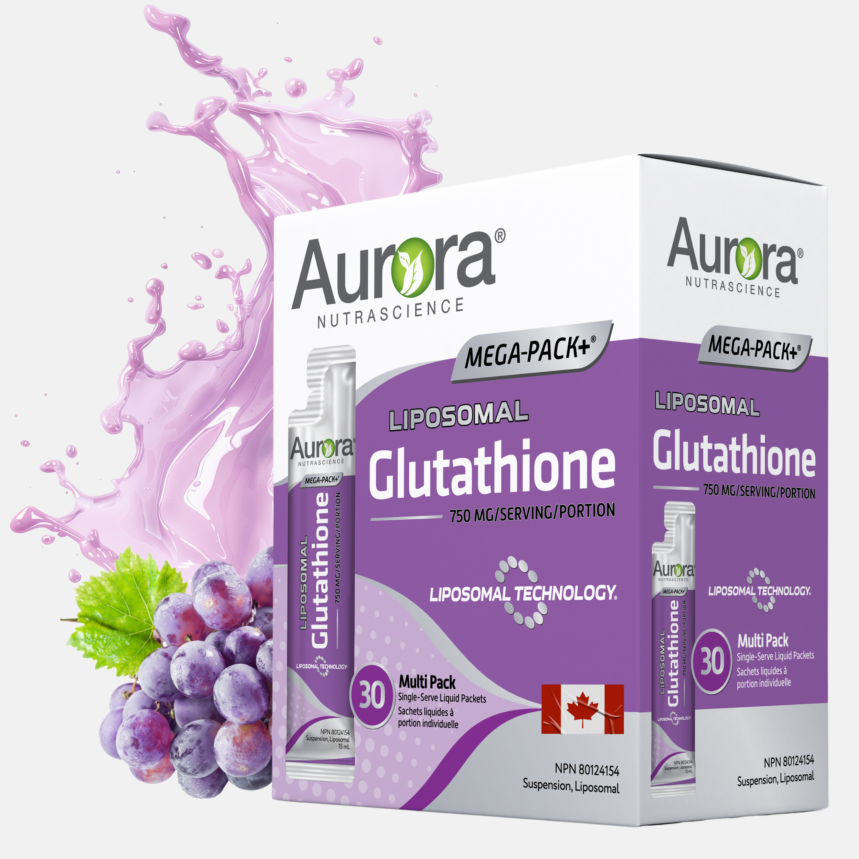 Liquid Liposomal Glutathione 750mg Packets