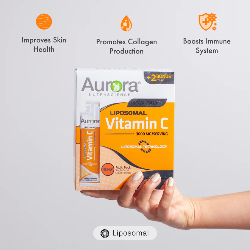 3000mg Liposomal Vitamin C Liquid Packets