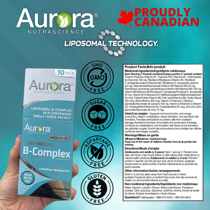 Liquid Liposomal Vitamin B Complex Packets
